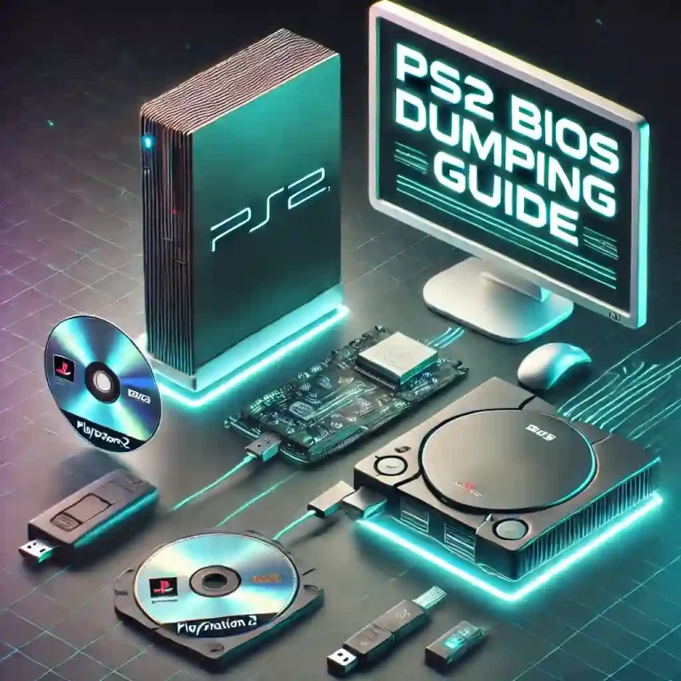 How to Dump BIOS from a PS2 Slim (BIOS Dump Modded & Unmodded) 1 How to Dump a BIOS from a PS2 Slim